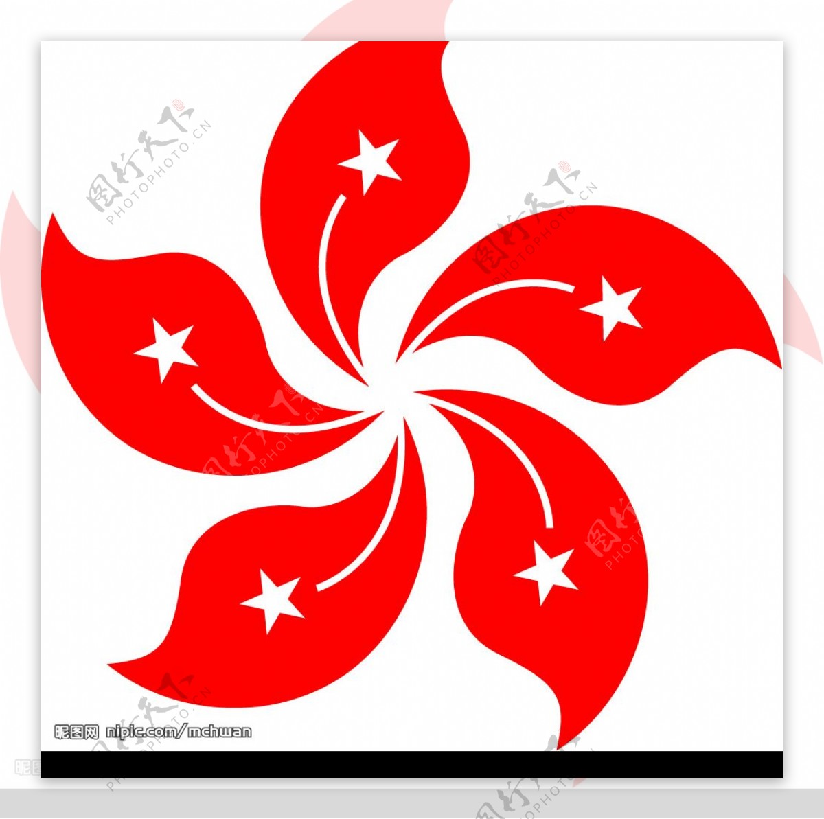 香港区徽图片