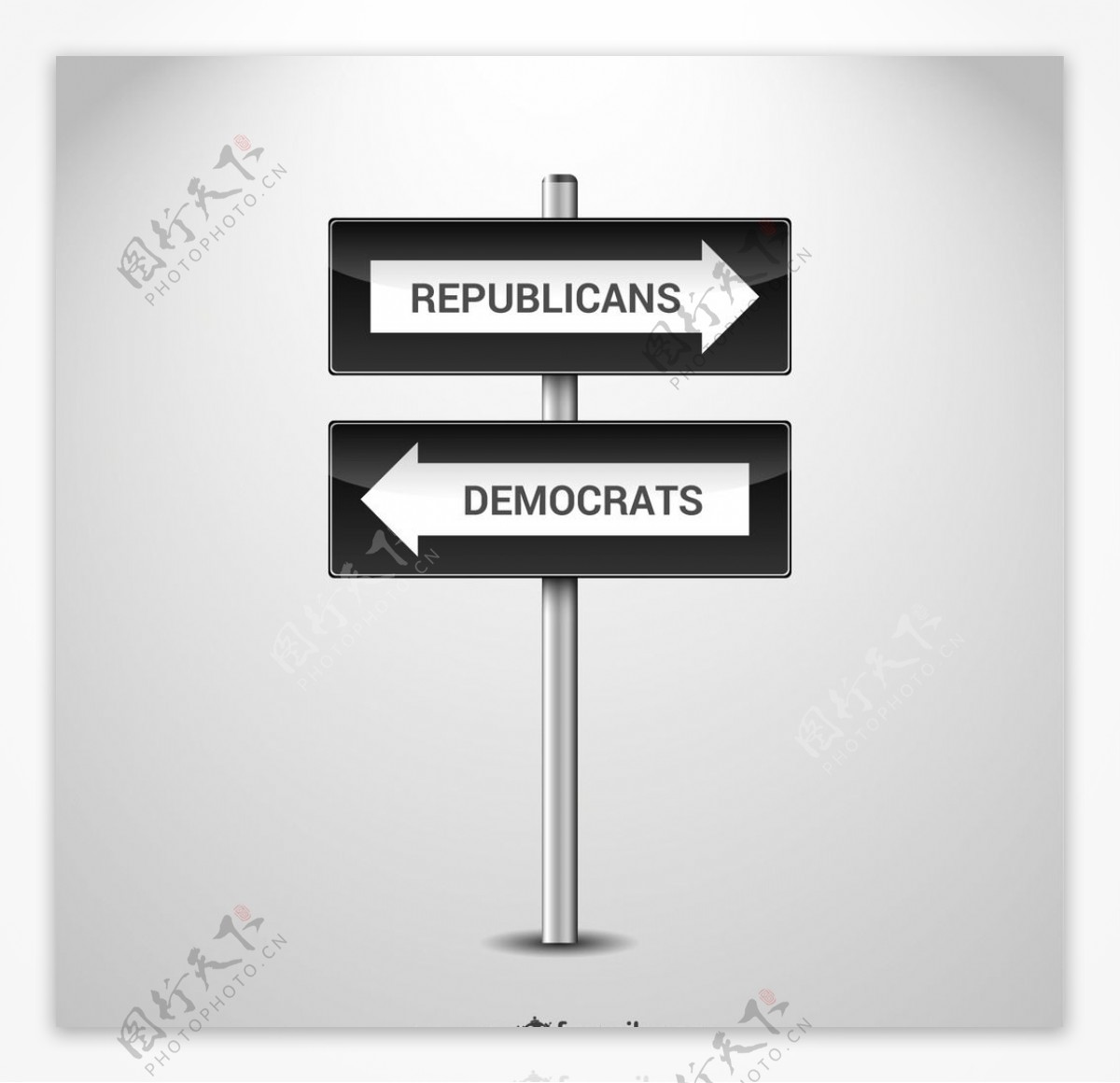 共和党与民主党图片
