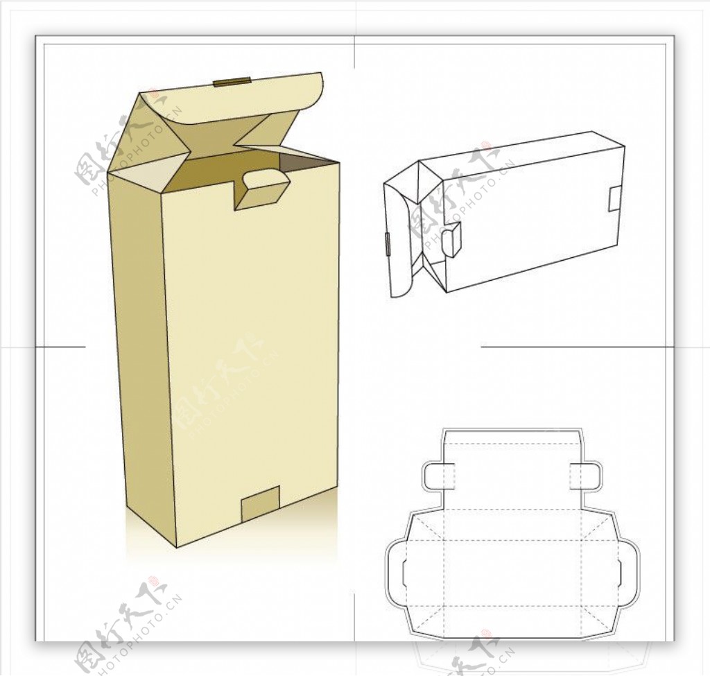 产品包装盒图片