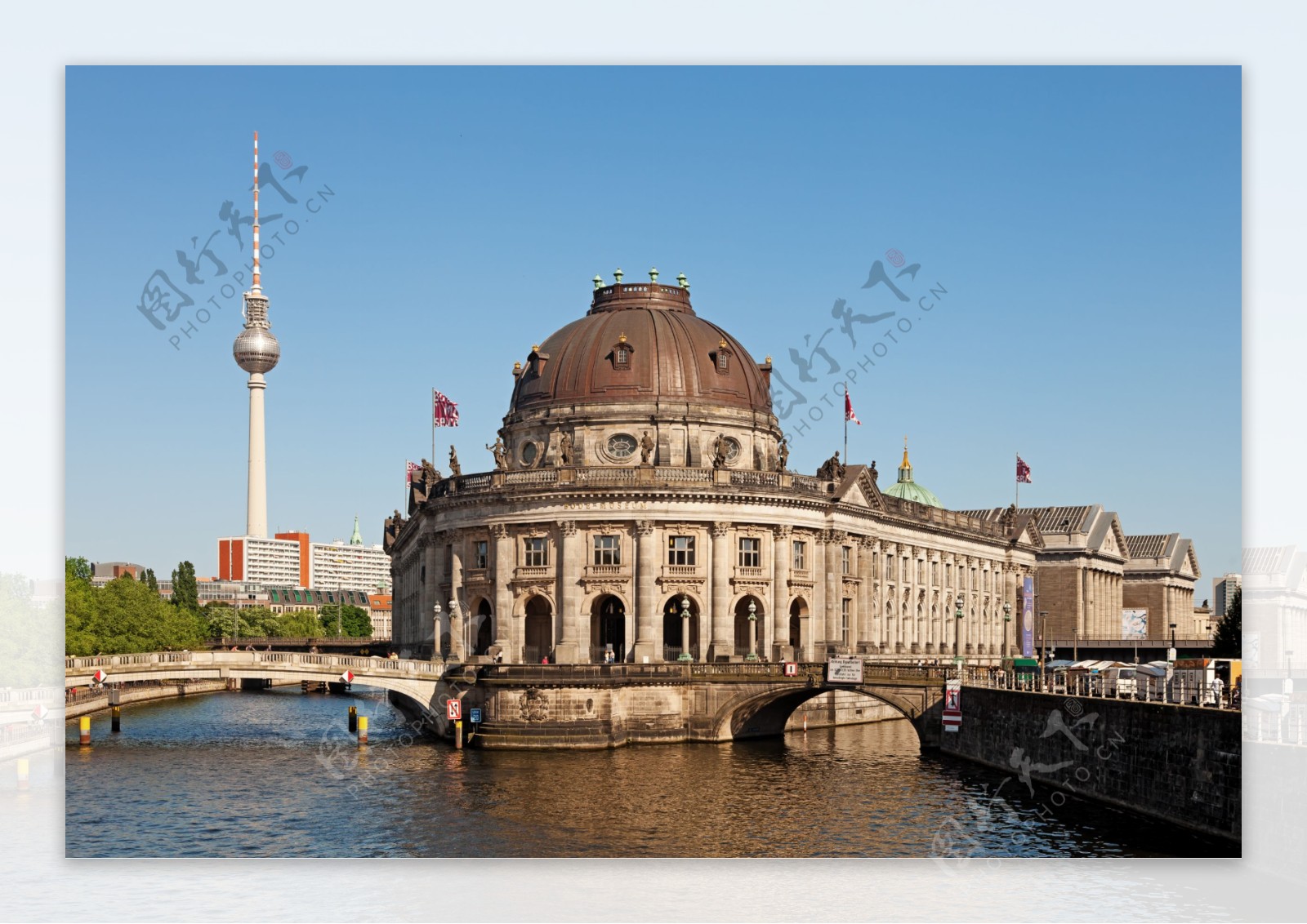 柏林博物馆岛高清摄影图片