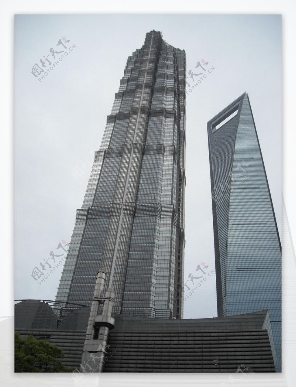 上海金茂大厦环球金融中心大厦图片