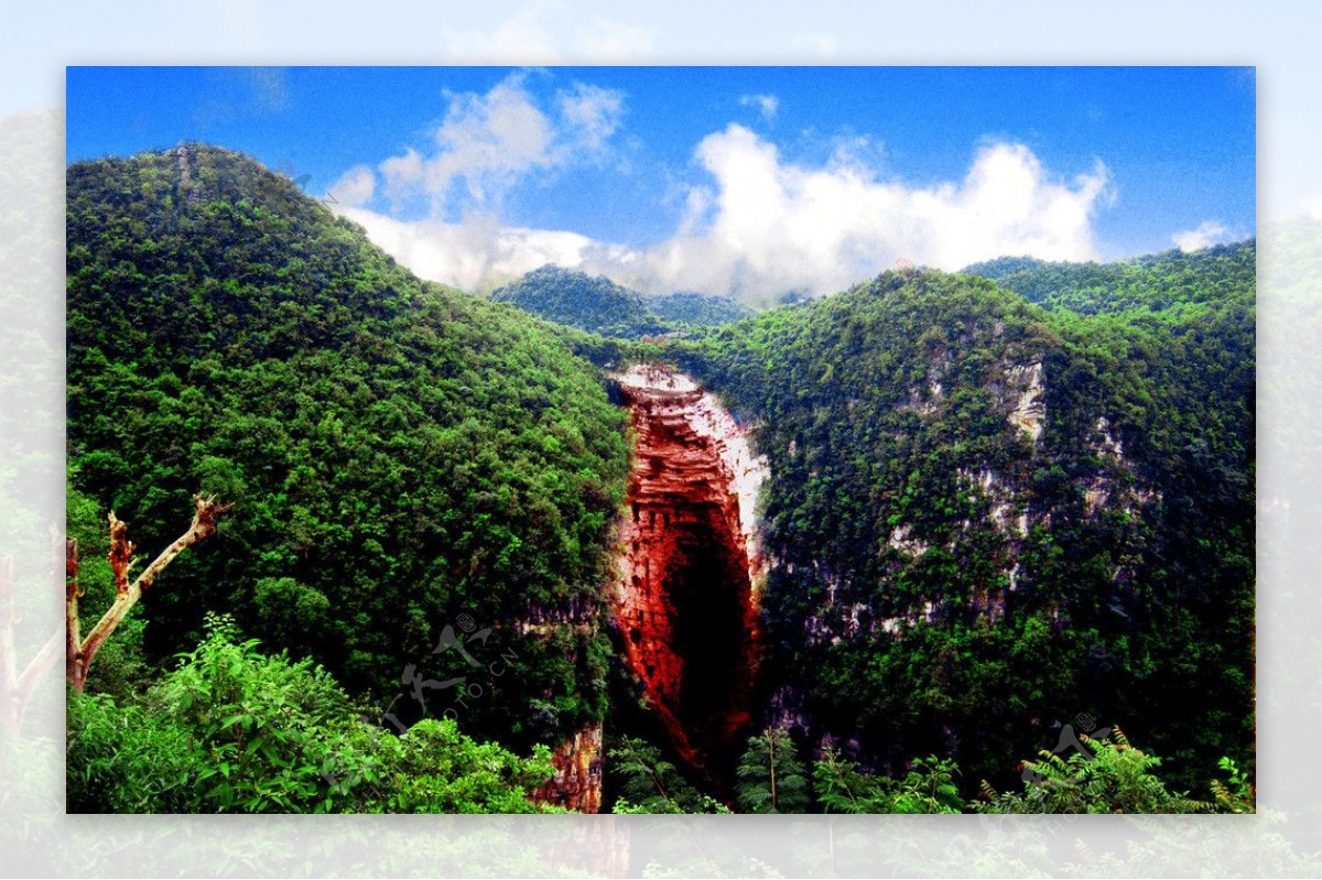 锦绣山河非高清图片