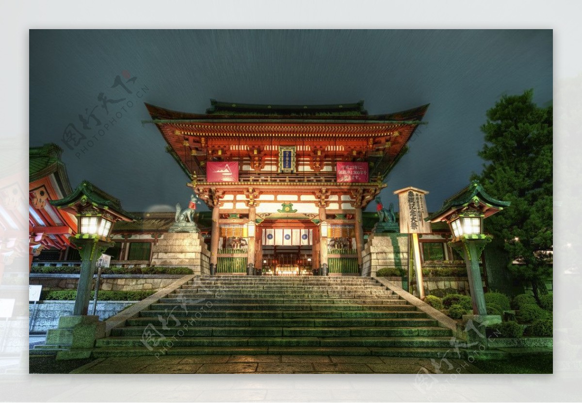 日本神庙图片