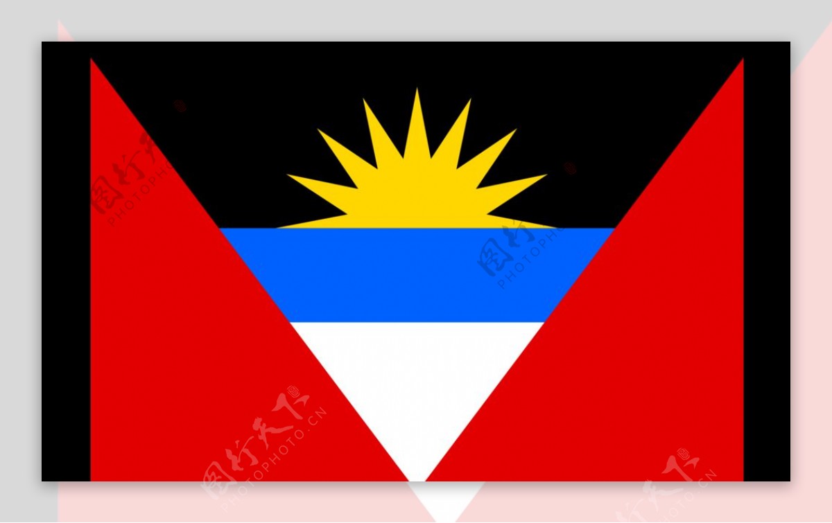 安提瓜与巴布达国旗图片