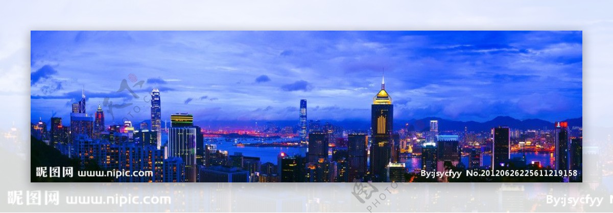 香港之夜色图片