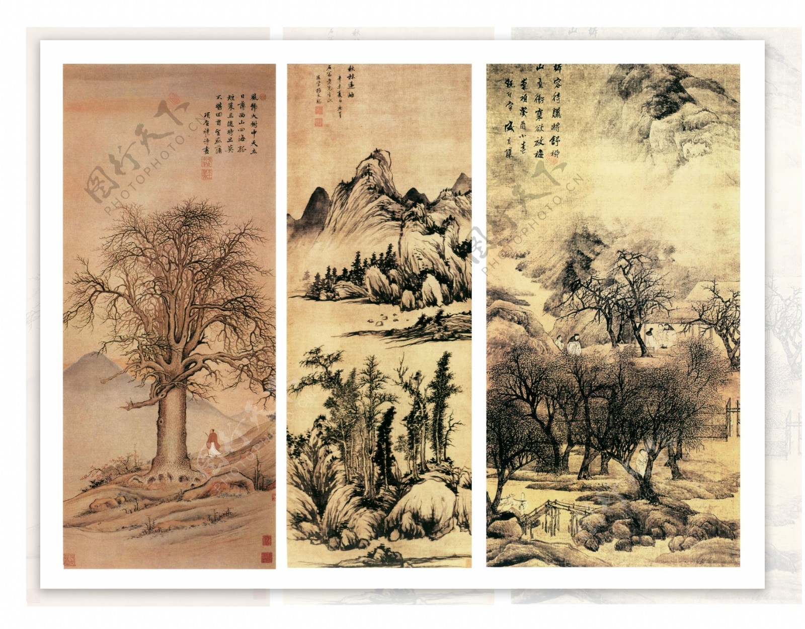 中国名画素材图片