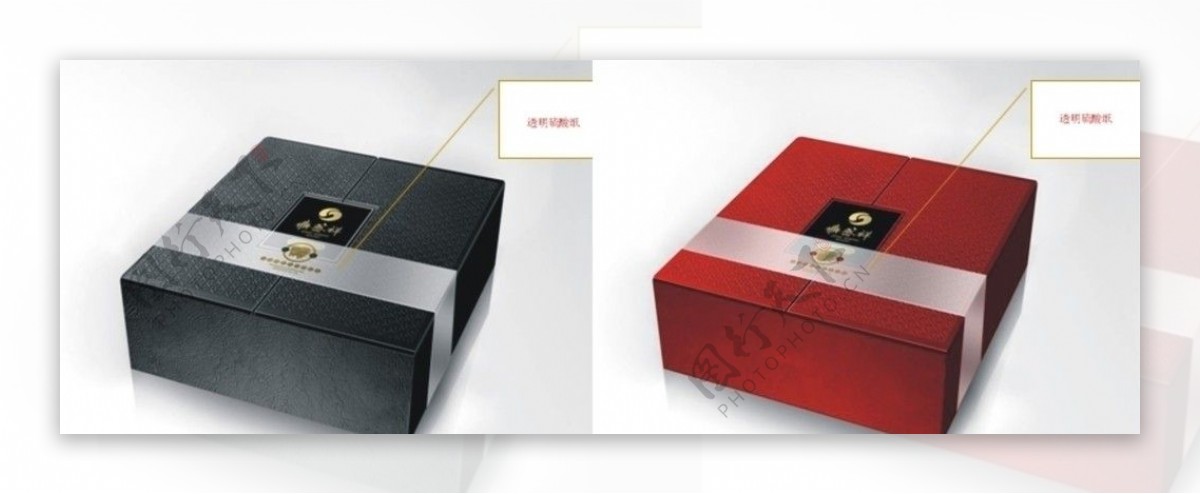 礼盒包装含平面图图片