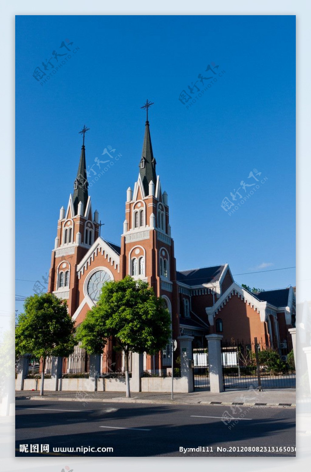 欧式教堂图片