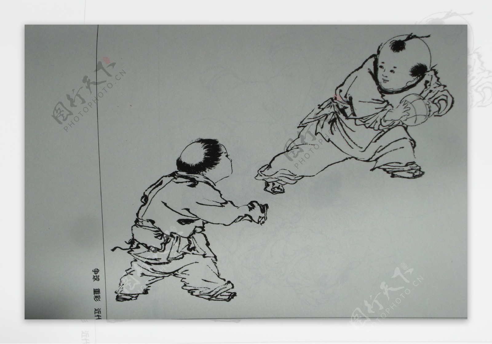 中国历代童婴图白描集图片