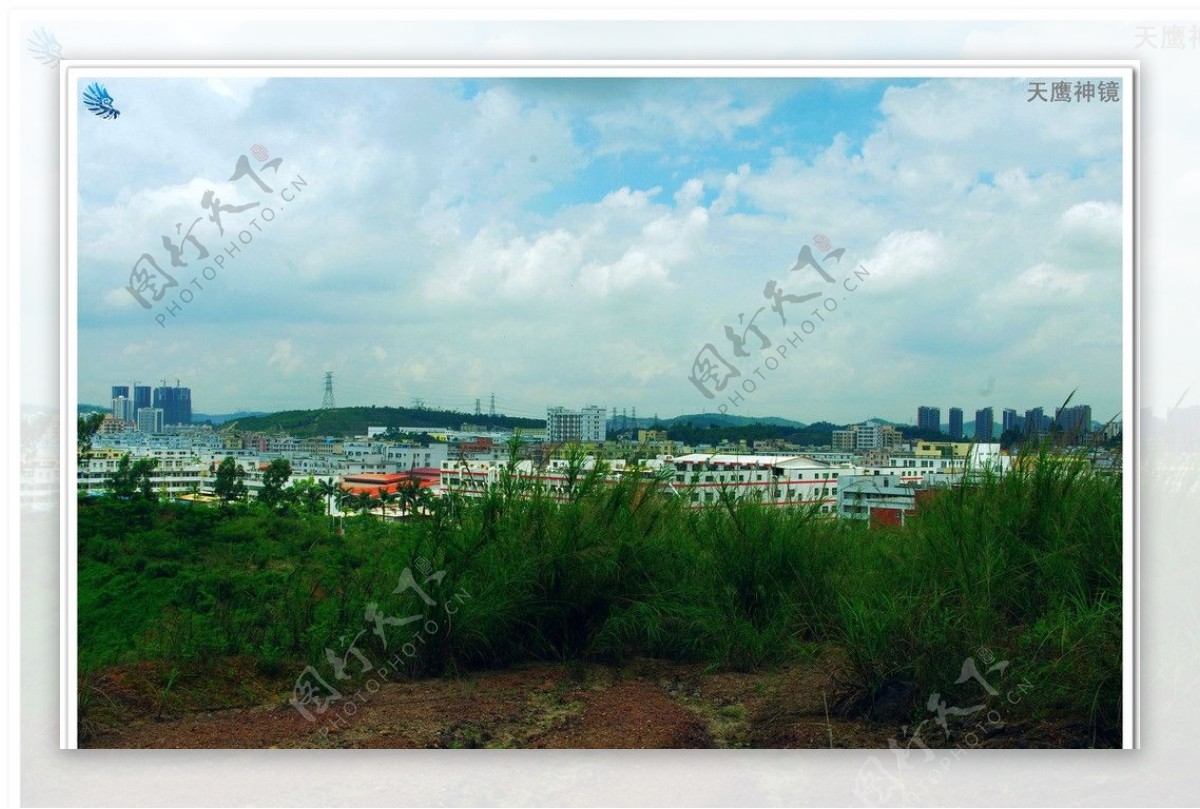 中国山水城市工业区图片