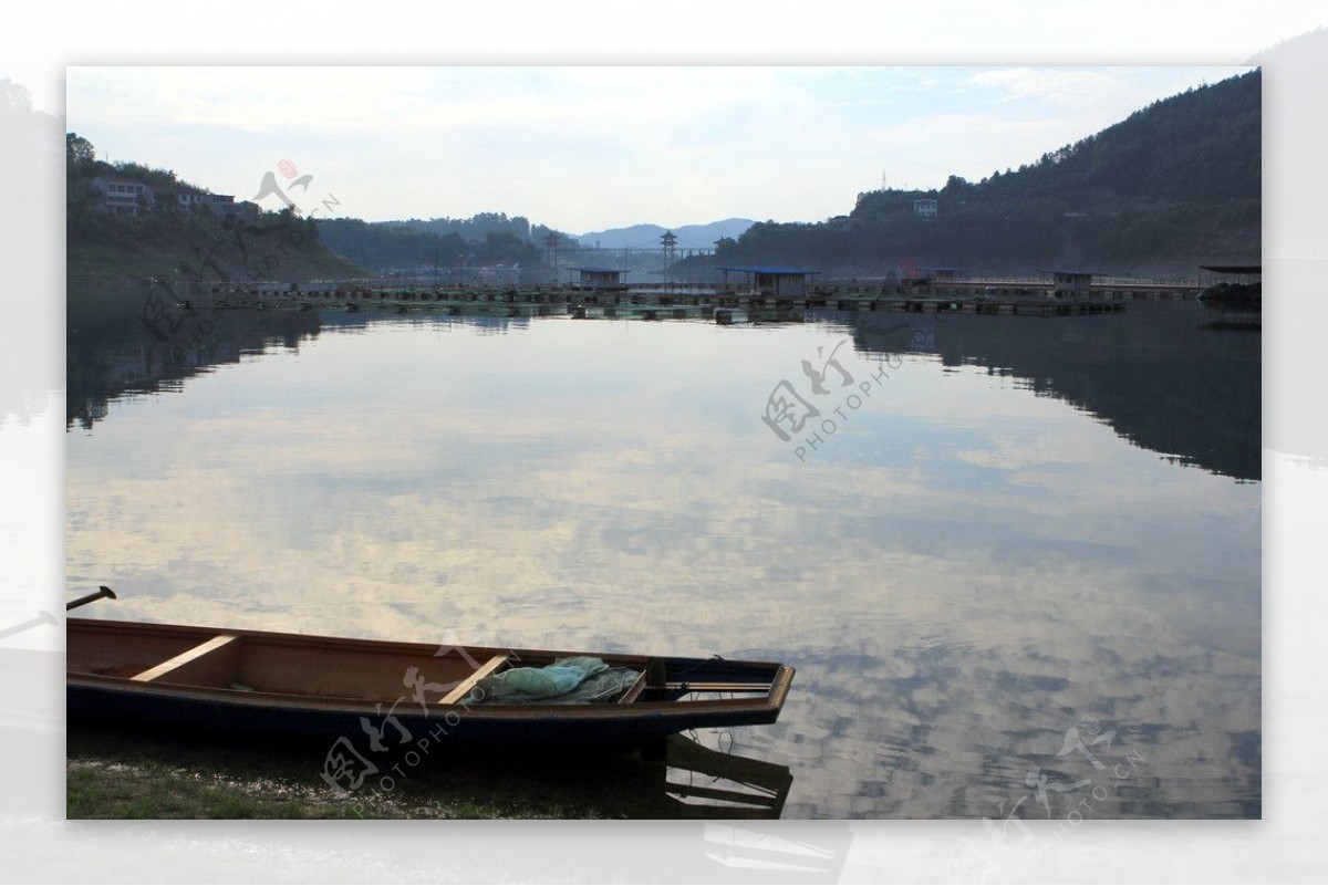 瀛湖风景图片