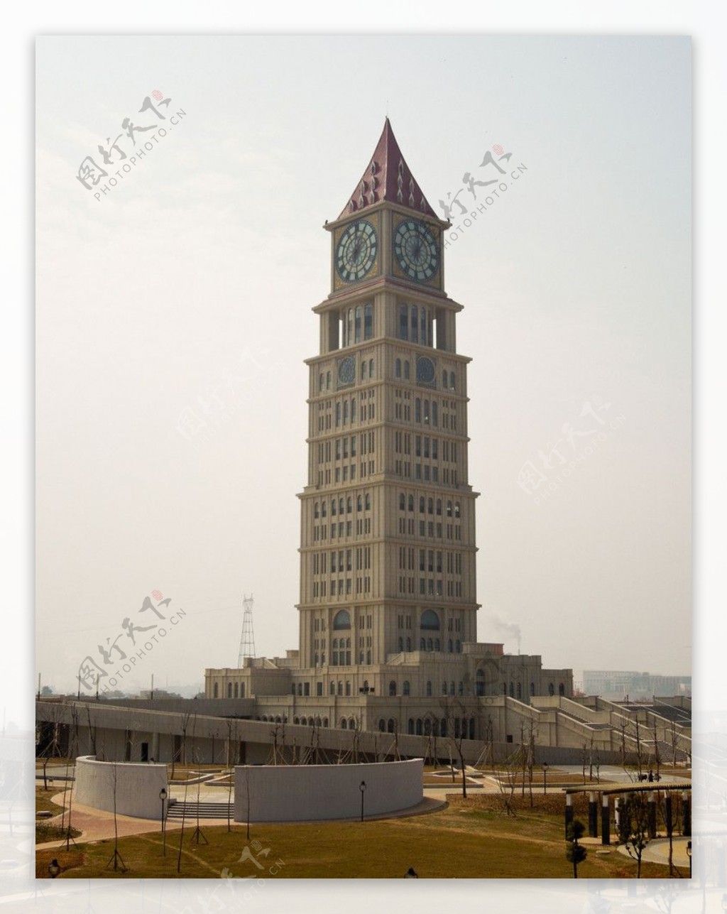 世界第一大本钟赣州和谐钟塔图片