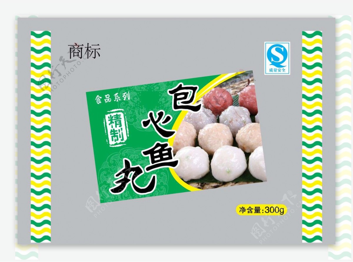 鱼丸包装食品包装图片