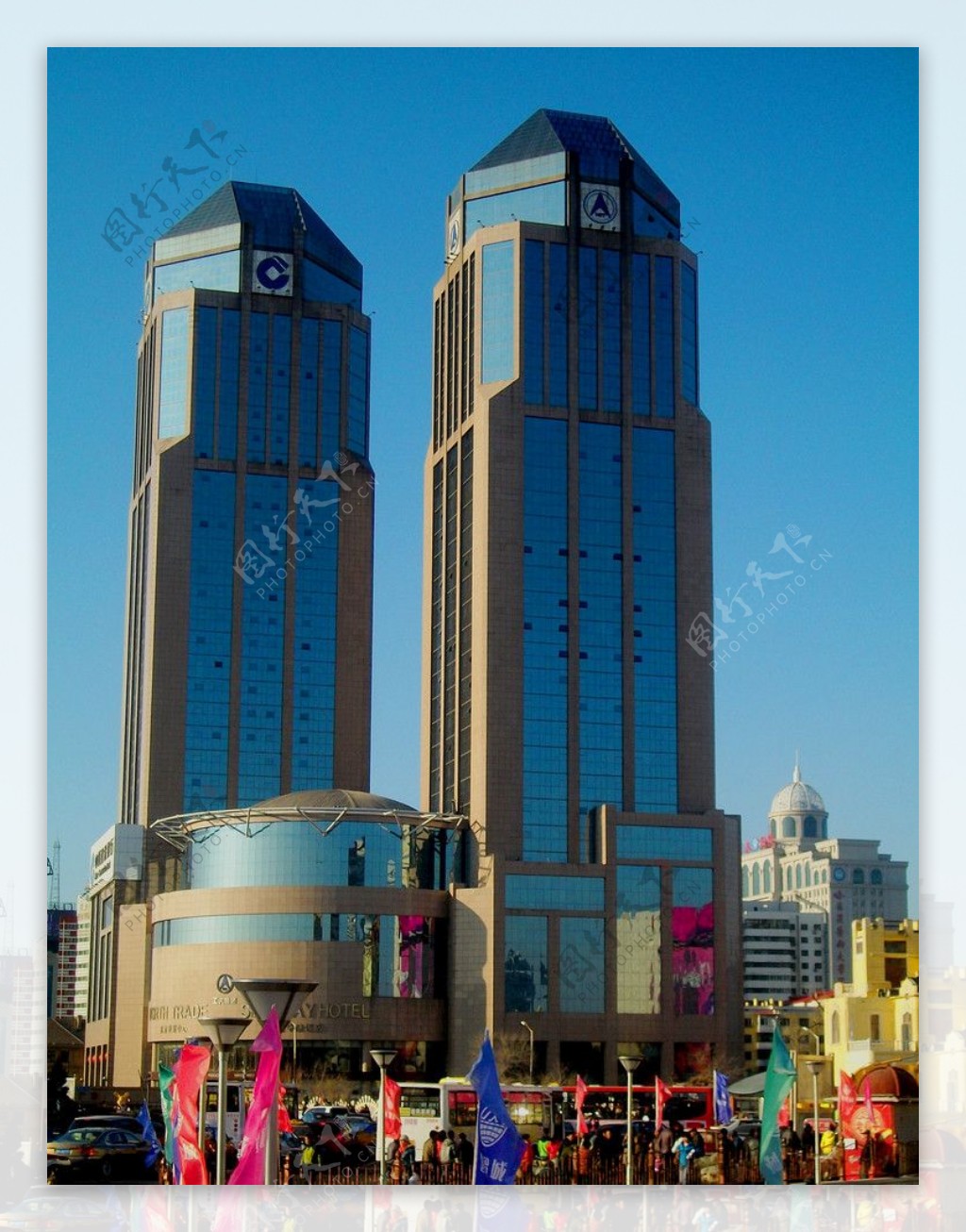 哈尔滨高楼图片