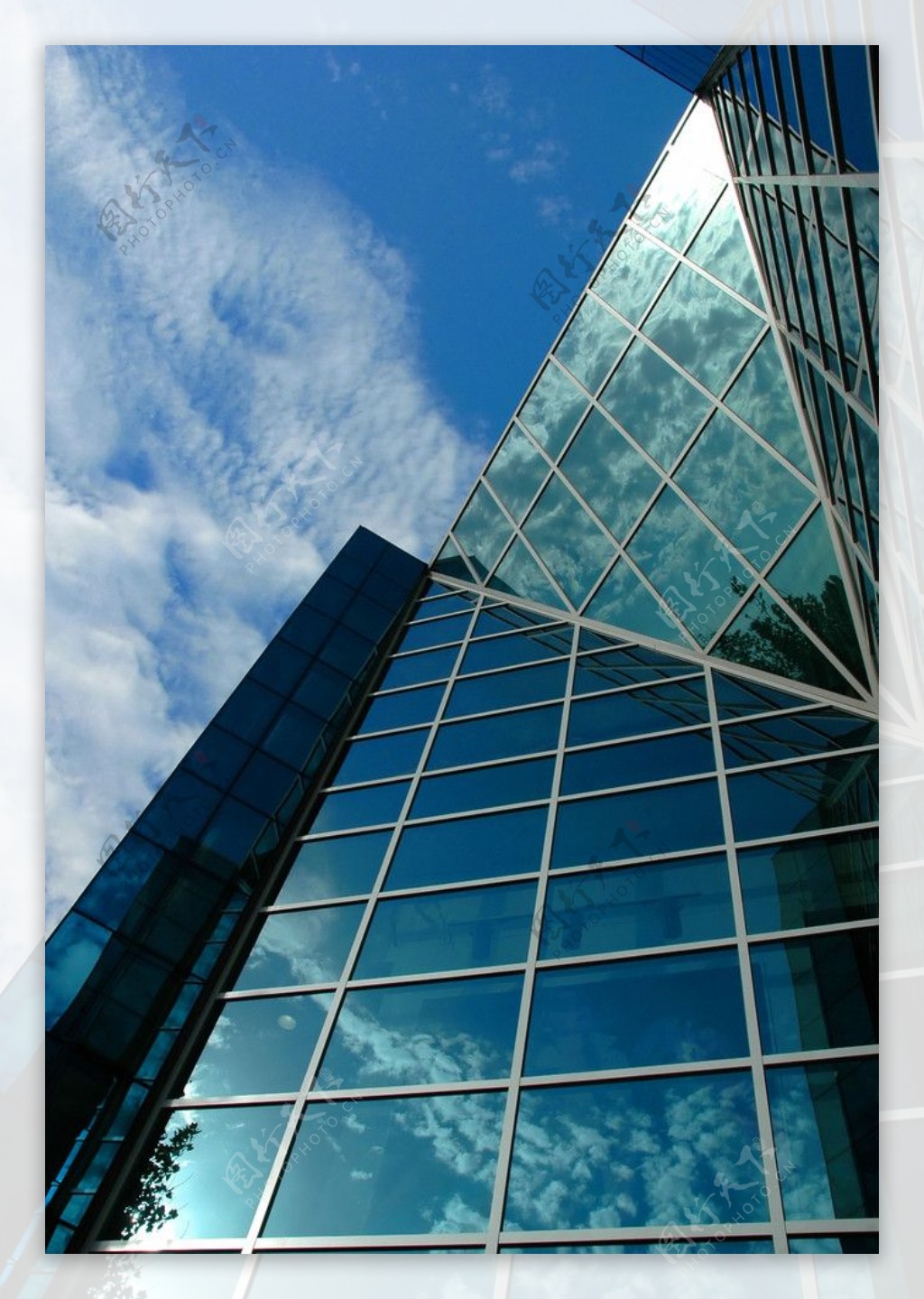 摩天大楼建筑摄影图片