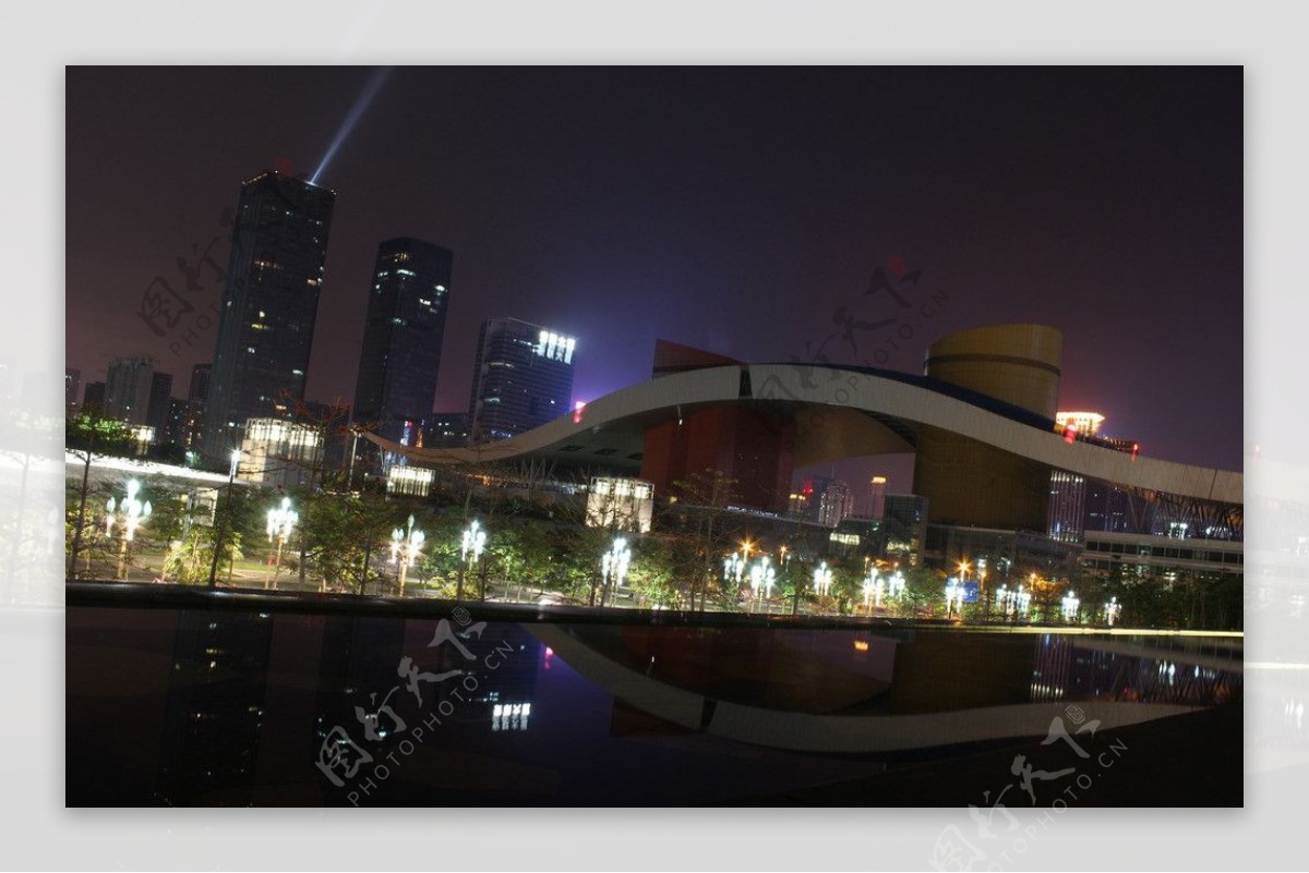 深圳之夜图片