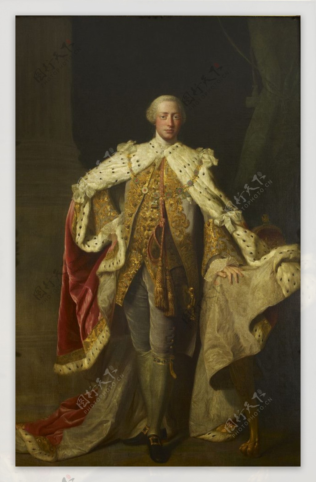 乔治三世国王图片