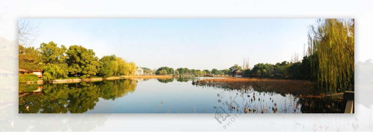 杭州西湖南湖图片