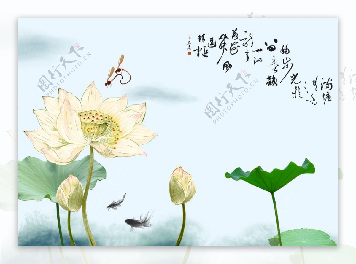 古色古香琴棋书画中国风图片