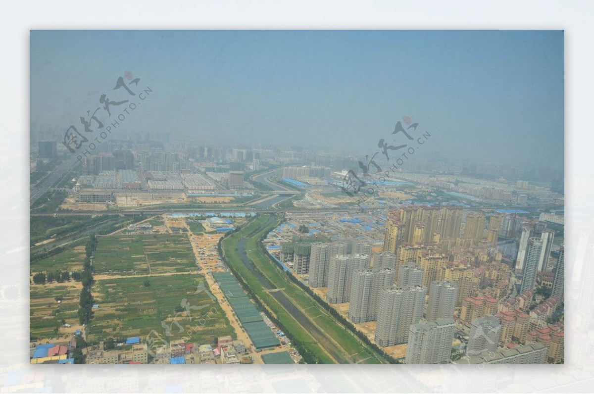 郑州俯视景观图片