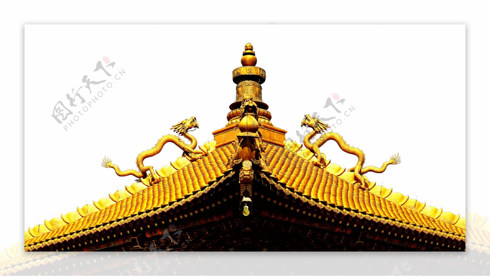 高清皇宫屋顶图片