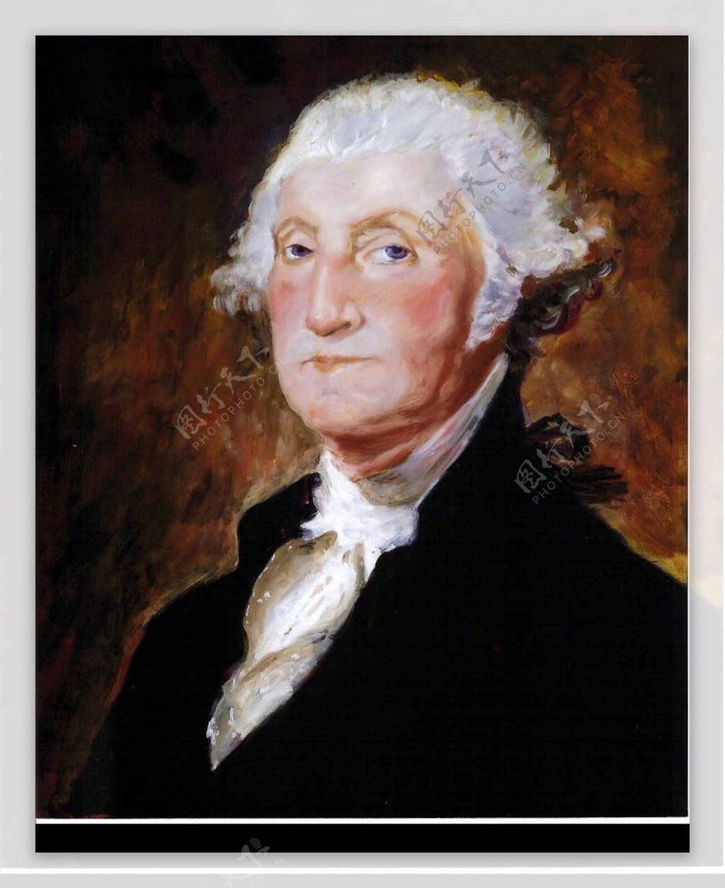美国首任总统乔治华盛顿图片