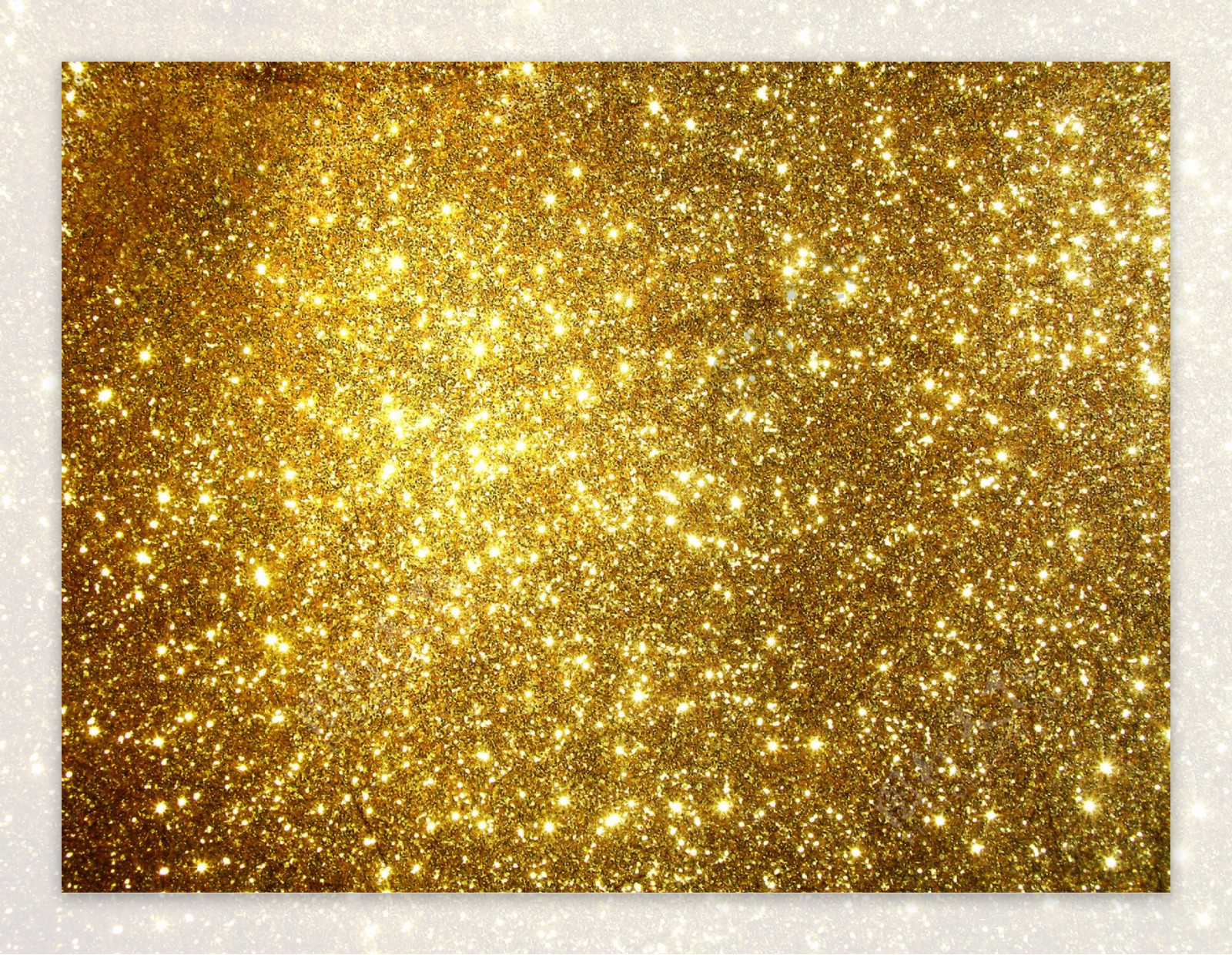 金色璀璨星星亮光背景图片