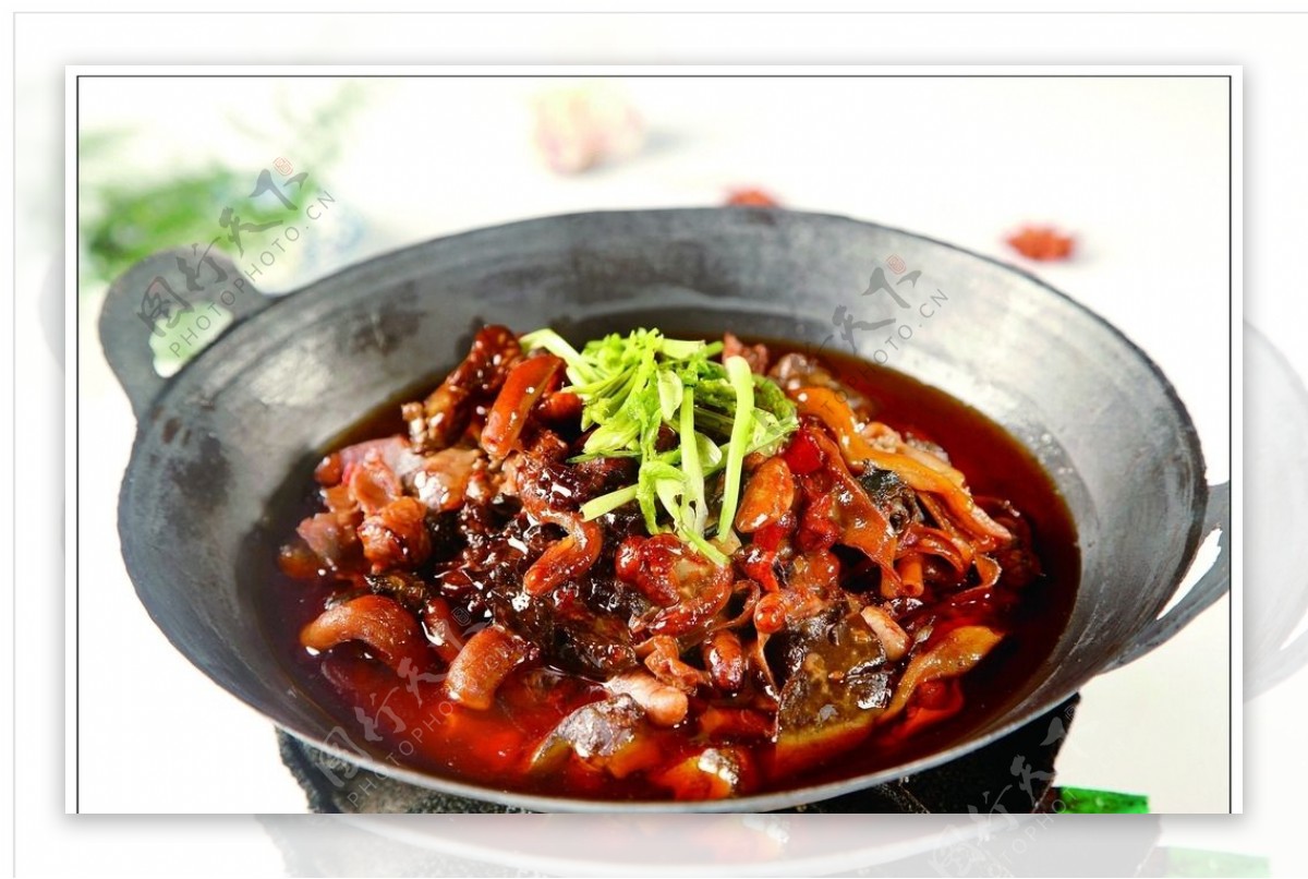 干锅鳖杂图片