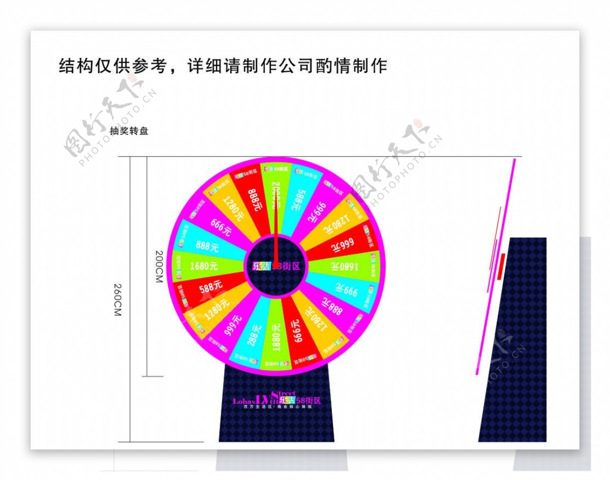 抽奖转盘图片