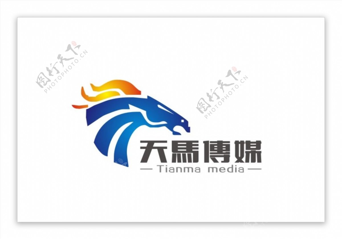 天马传媒LOGO图片