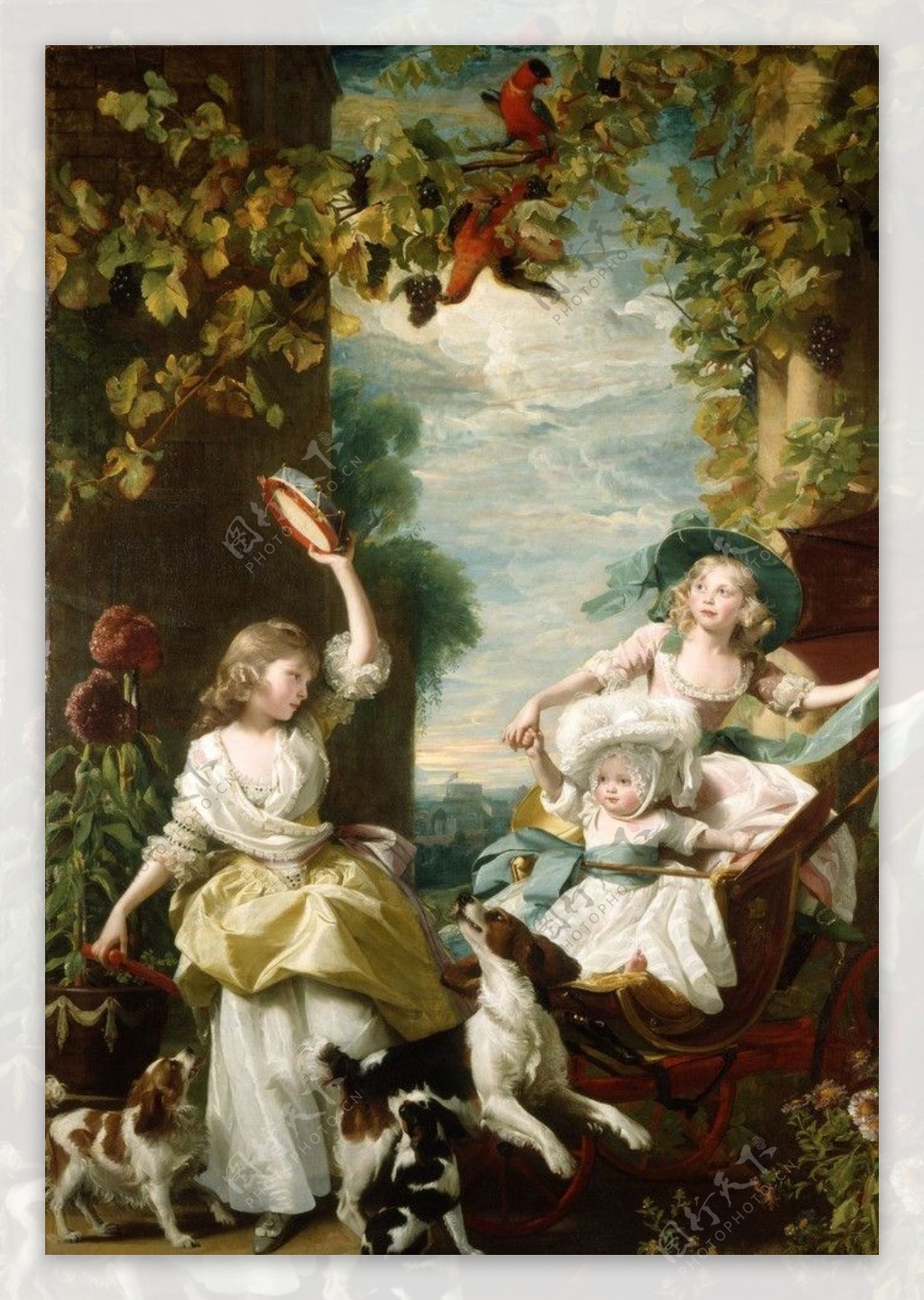 乔治三世最小的三个女儿图片