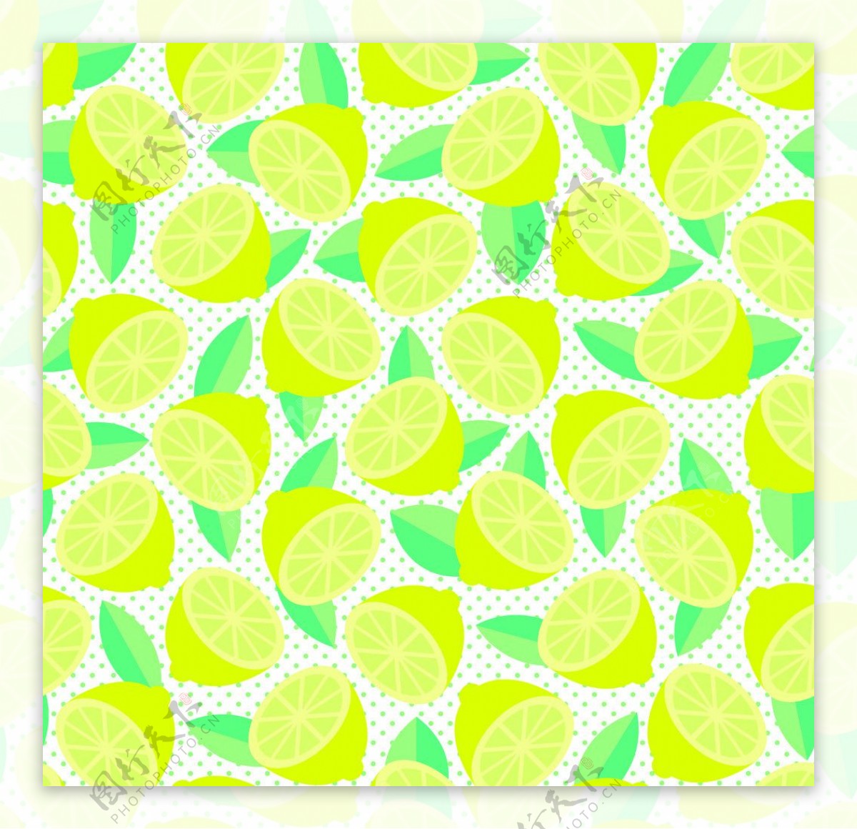柠檬底纹图片