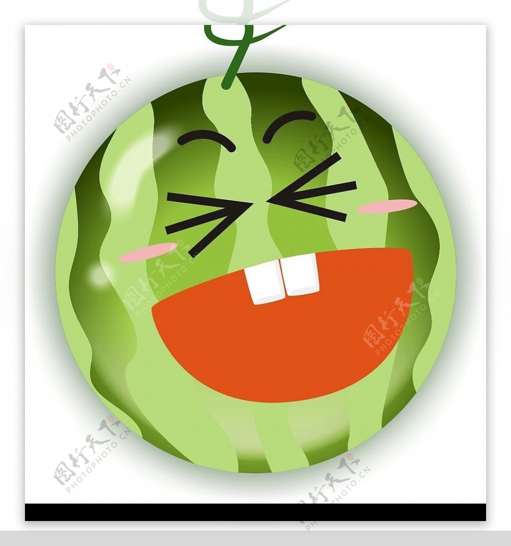 卡通水果西瓜人物图片素材免费下载 - 觅知网