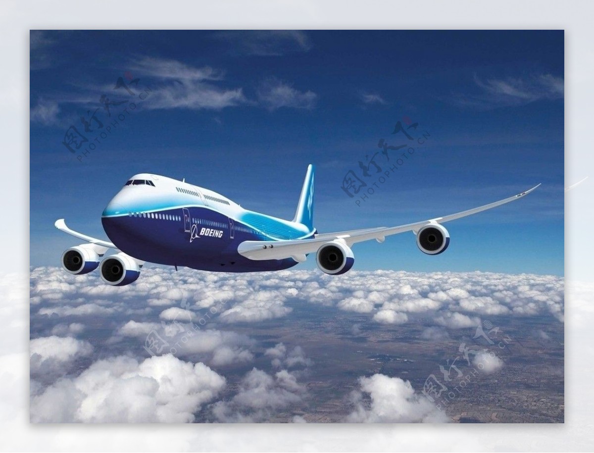 波音747型大型客机图片