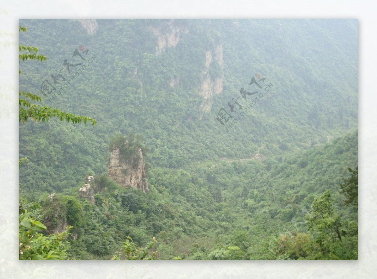 张家界青山图片