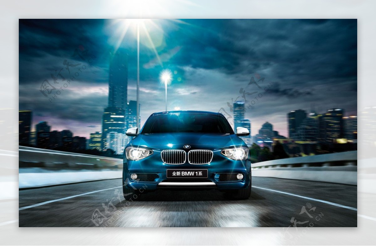 全新高清BMW1系轿车图片