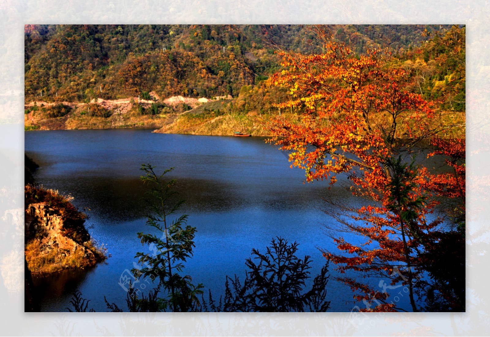 重庆黄水森林太阳湖图片