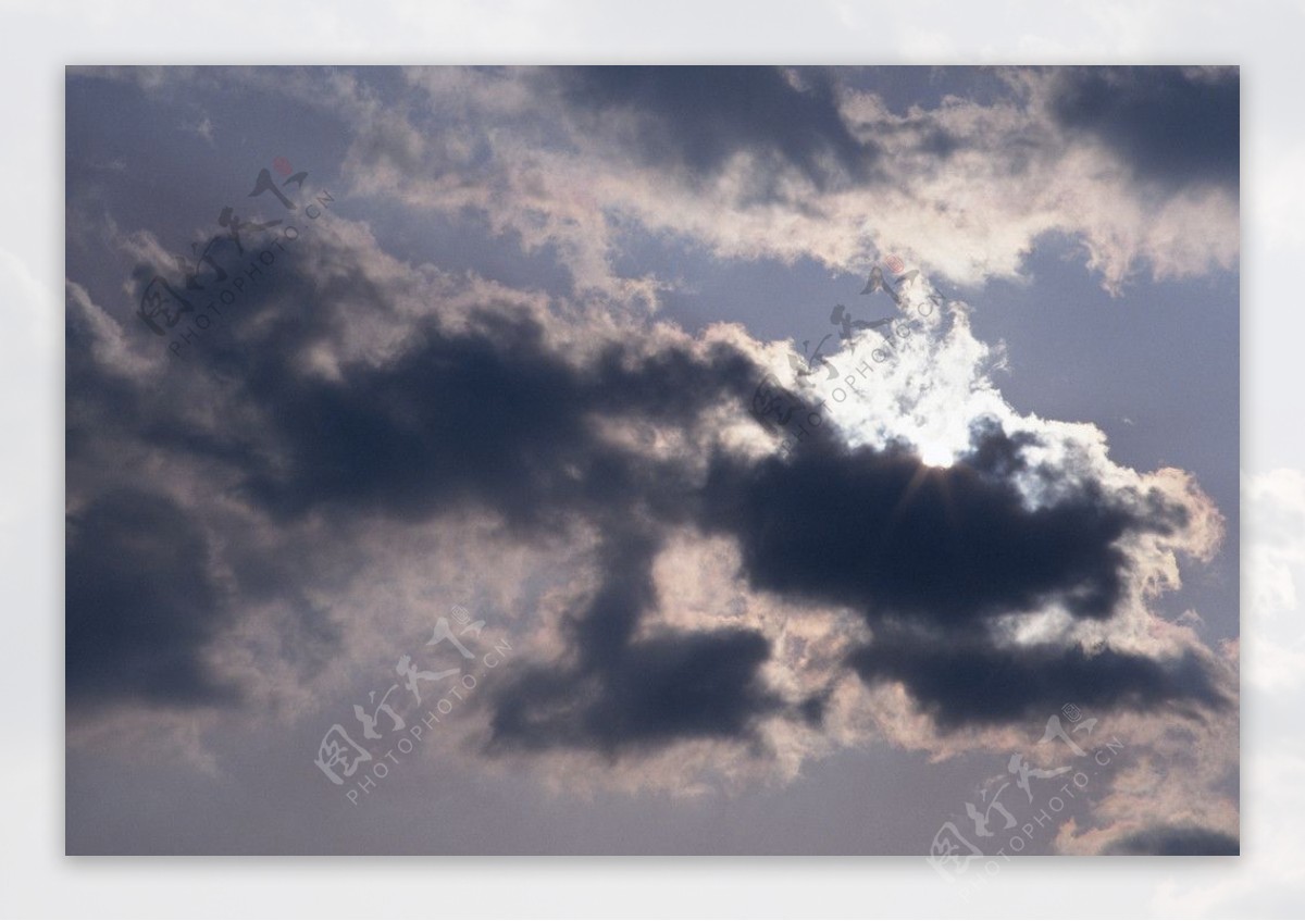 天空乌云背景图片