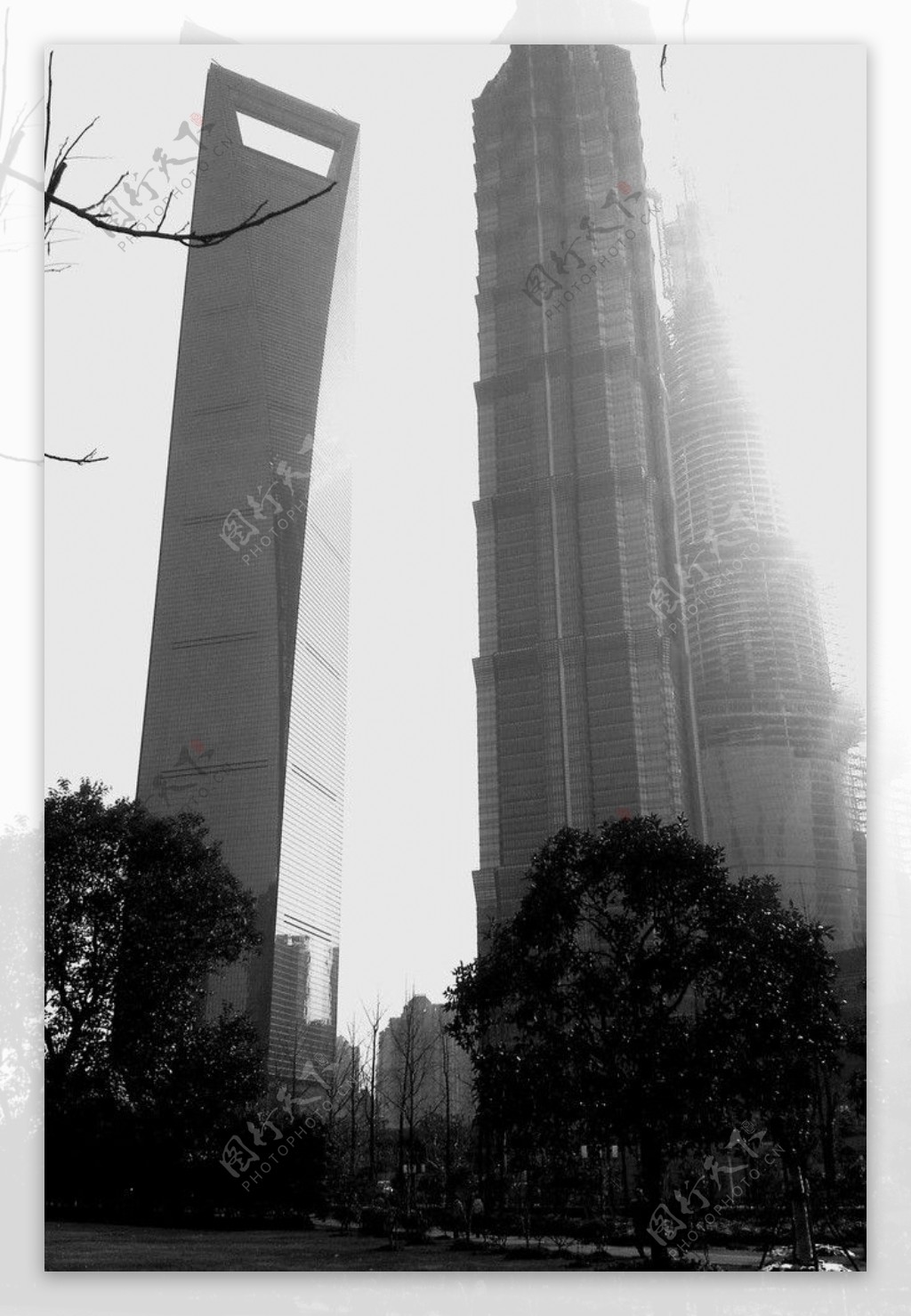 上海地标建筑金茂大厦图片