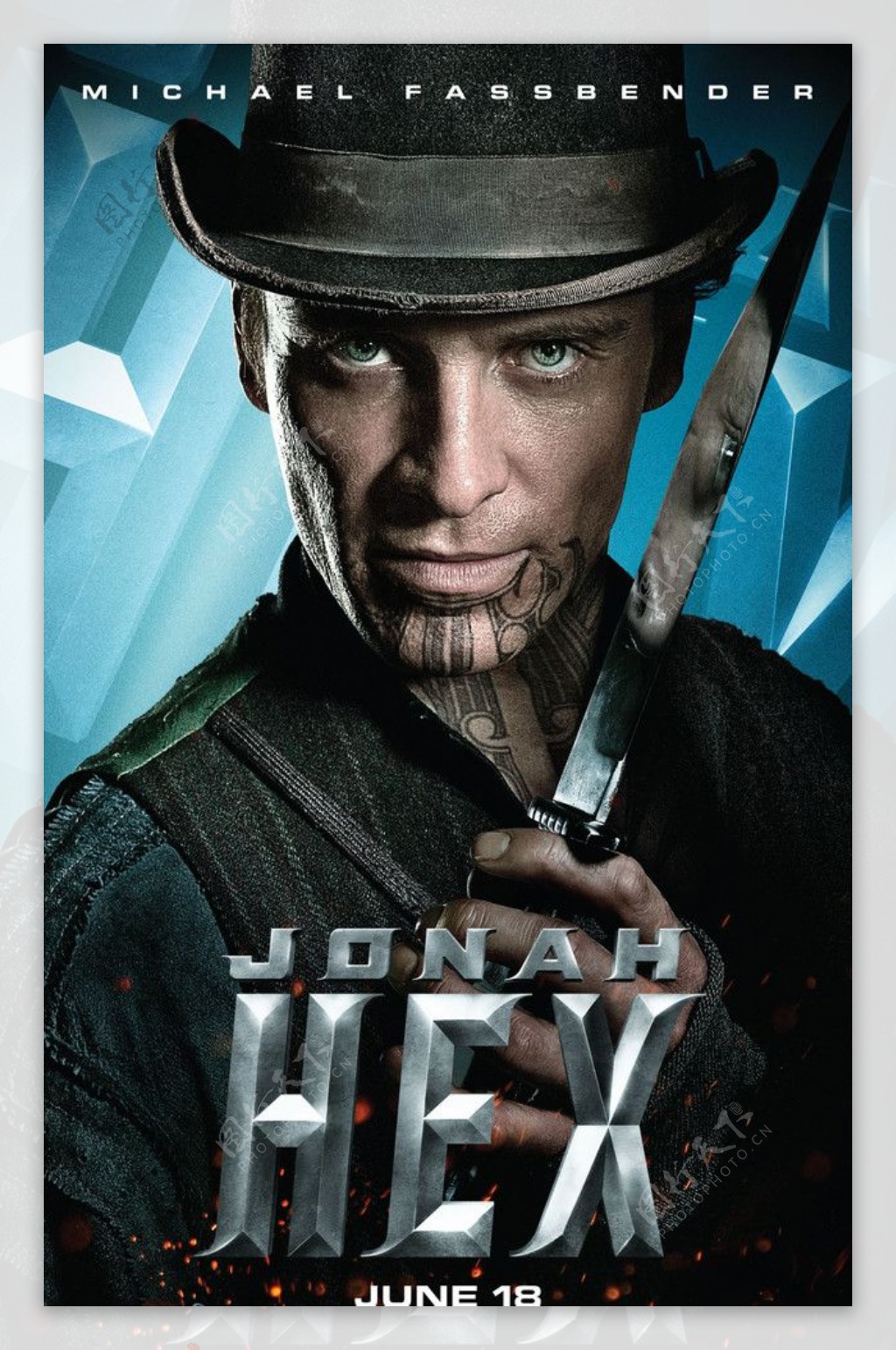 电影海报西部英雄约拿183哈克斯JonahHex图片