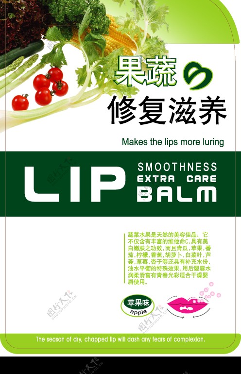 唇唇膏口红LIPBALM化妆品包装广告设计包装设计矢量图库AI图片