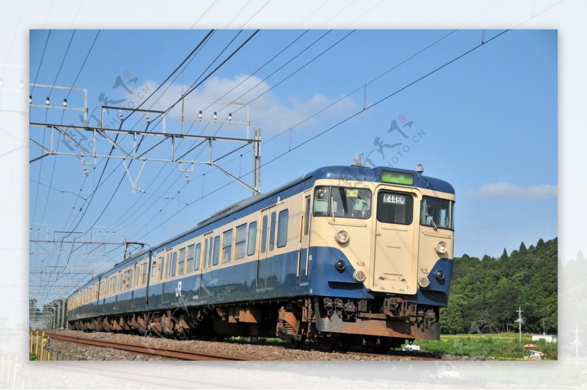 日本电气化火车图片