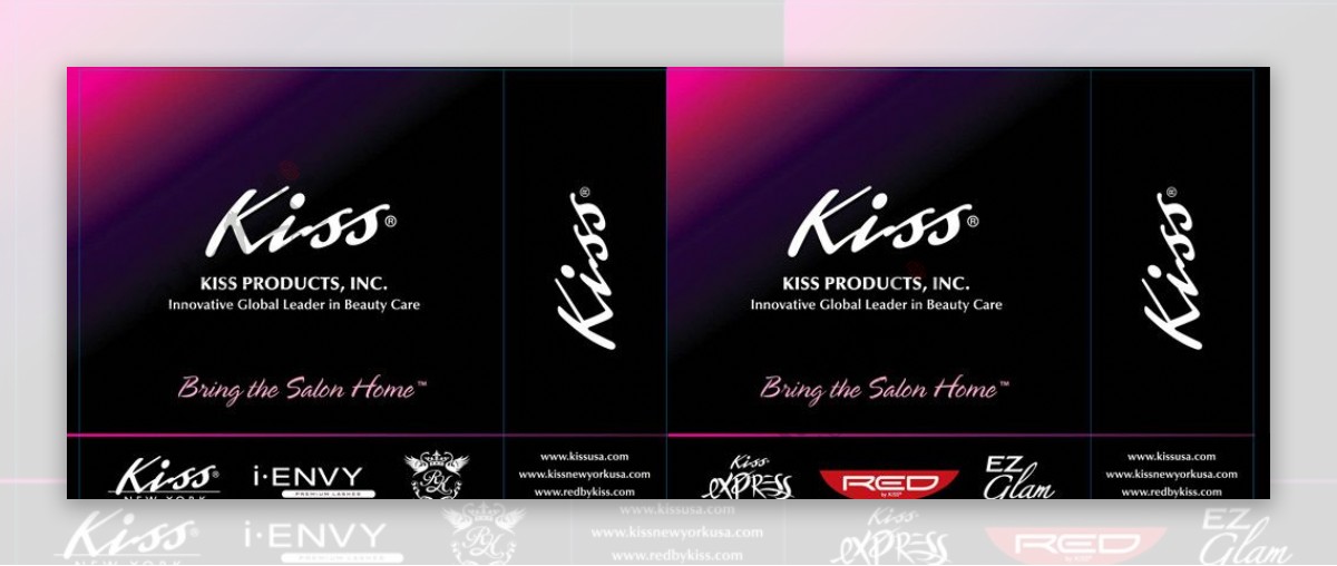 KISS广告袋图片