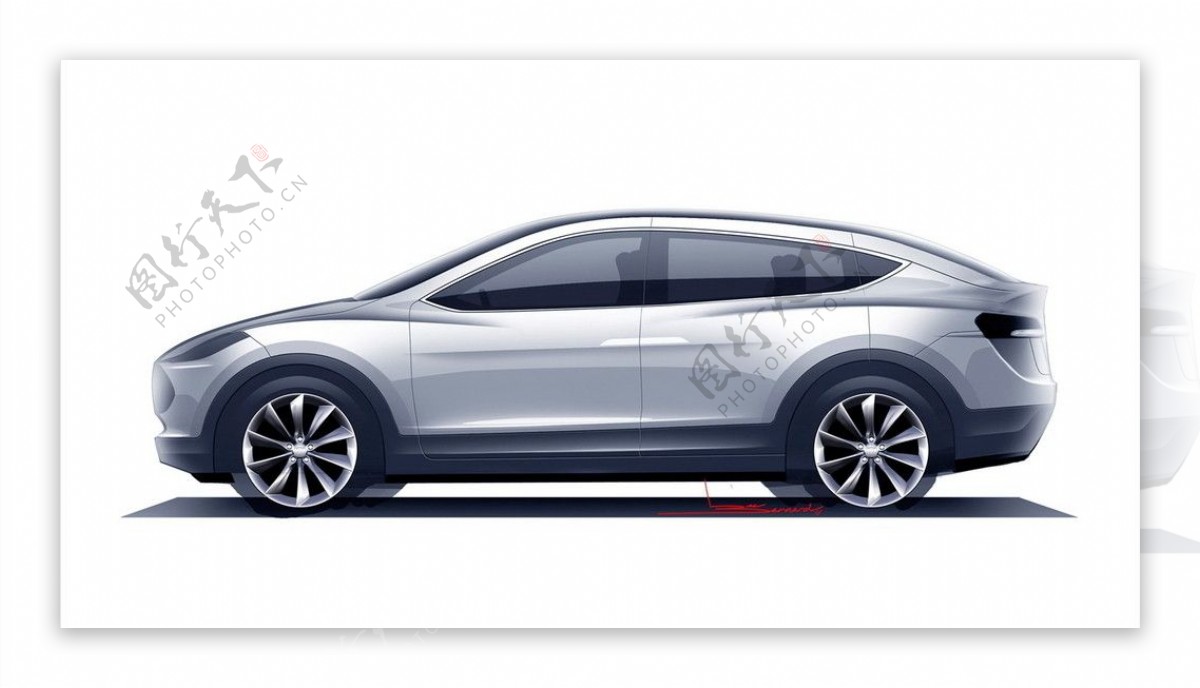Tesla特斯拉ModelX2012图片