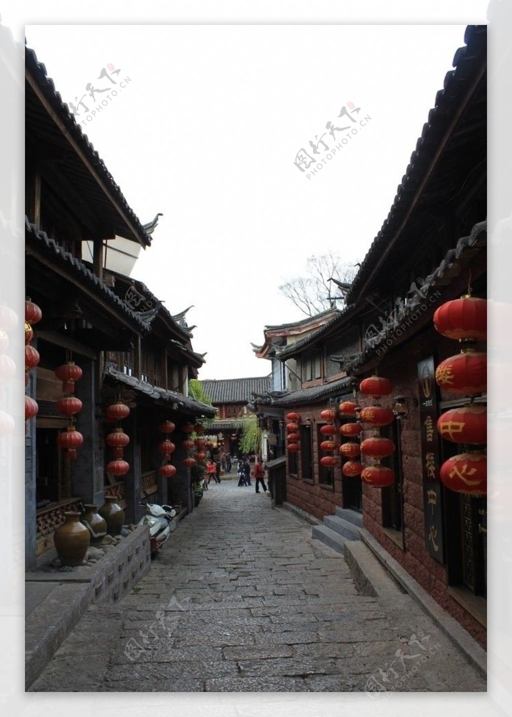丽江的街道图片
