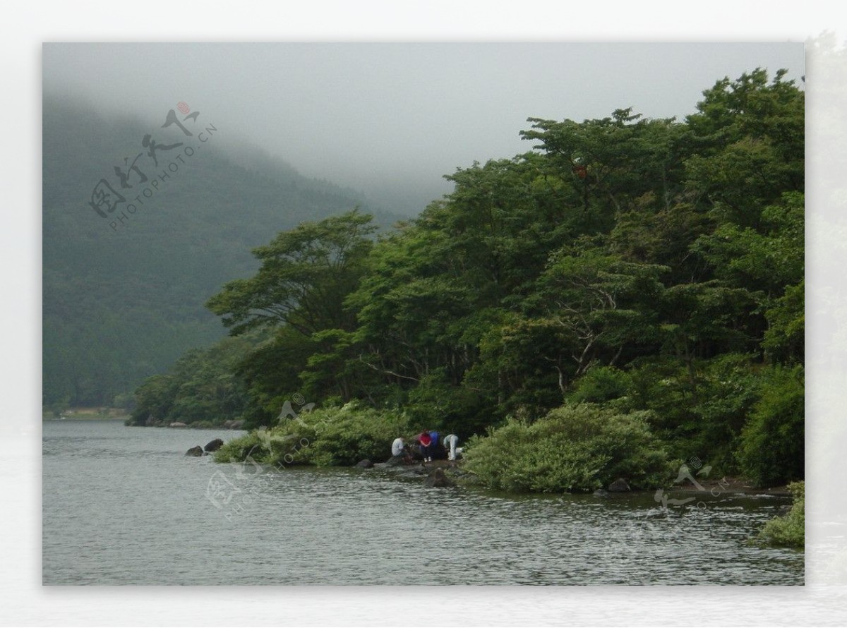 日本山水一景图片