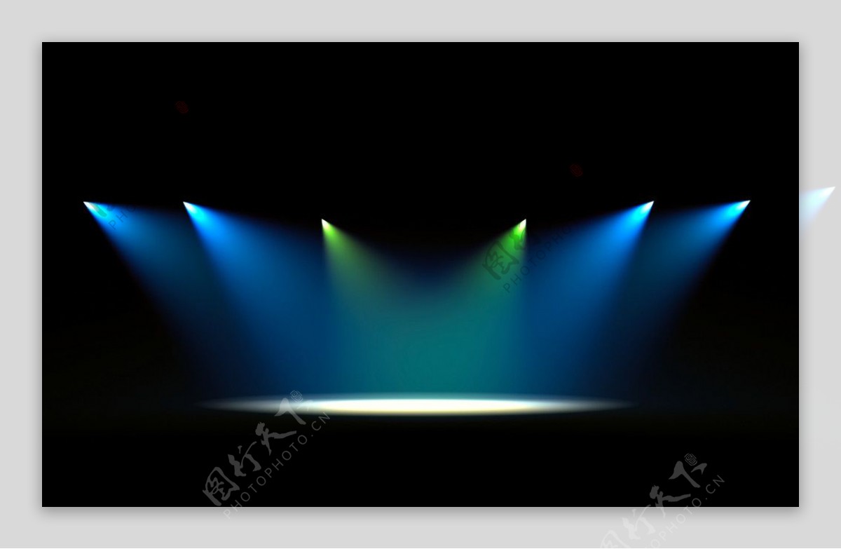 舞台灯光效果图片