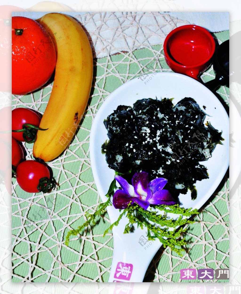 紫菜团饭图片