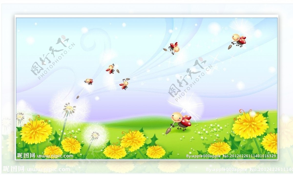 春天蜜蜂忙图片
