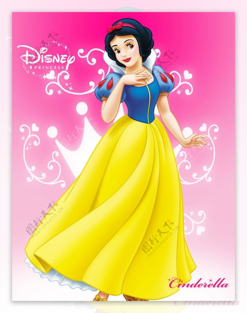 高清白雪公主最新迪士尼海报图片